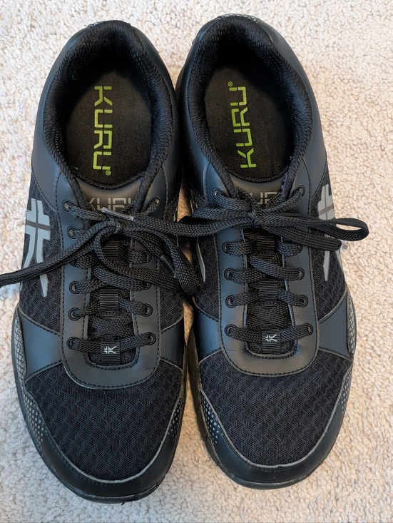 Kuru Quantum Athletic Jet Black Walking Comfort Shoes Size Men’s 12.5 Medium main image 4